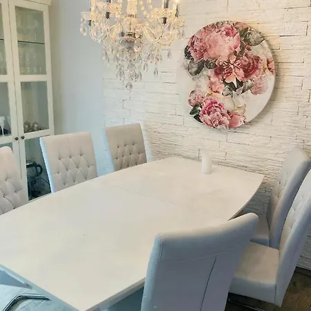 Feriehus Ganzes Haus, Comfortable Complete House - 3 Big Bed - High Wlan - 5 Minutes From Fair Trade- Expo Plaza And Messe - With Working Places, Roof Garden, Garden With Barbecue Hannover